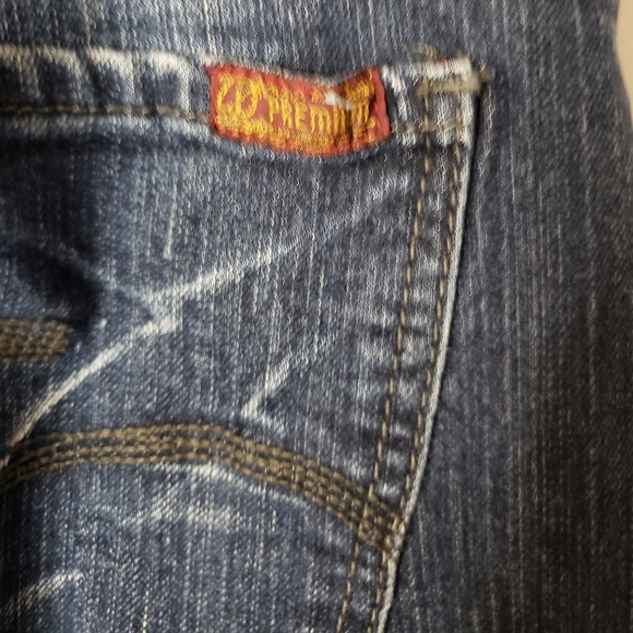 ZD Premium Womens Washed Jeans Size 16 Tapered Western Casual - Picture 9 of 9